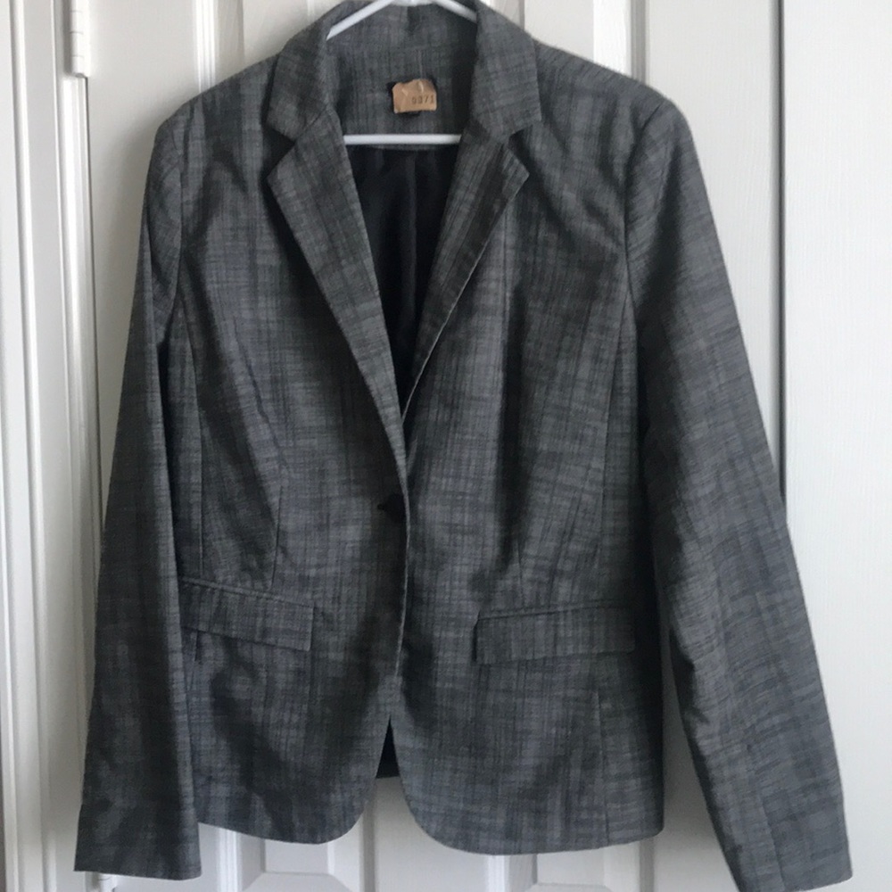 Business Jacket - gray/black blazer